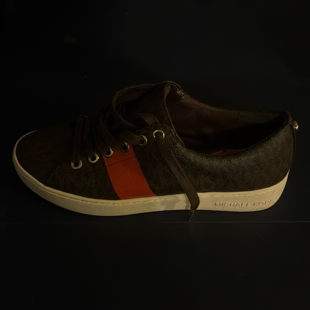 Michael Kors Printed Sneakers, Size 6.5